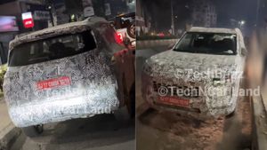 பக்காவா முழு மறைப்புடன் இரவில் சுற்றி திரிந்த கார்! யாருக்கும் தெரியாமல் போய்ட முடியுமா... ஸ்பை படங்கள்!