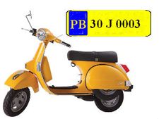 స్కూటర్ ఖరీదు రూ.45,000, నెంబర్ ప్లేట్ రూ.12 లక్షలు