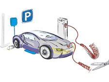 కార్ల ఛార్జింగ్‌కు వైర్లతో పనిలేదు 