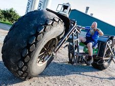 అతి పెద్ద సైకిల్‌గా గిన్నిస్ రికార్డు కోసం.... 