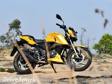 ఇండియన్ మోటార్ సైకిల్ ఆఫ్ ది ఇయర్ 2017 అవార్డ్‌కు ఎంపికైన అపాచే ఆర్‌టిఆర్