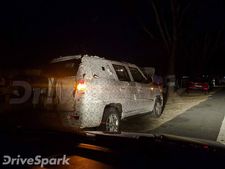 టియూవీ500 ఎమ్‌పీవీకి రహస్యంగా పరీక్షలు నిర్వహించిన మహీంద్రా