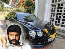 బెంట్లీ కారుతో బాలయ్యను ఆశ్చర్యపరిచిన కుమార్తెలు