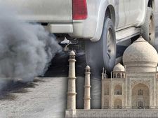 తాజ్‌మహల్ చుట్టూ పెట్రోల్ మరియు డీజల్ వెహికల్స్ నిషేధం
