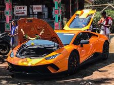 భారతదేశపు తొలి, అరుదైన ల్యాంబోర్గిని హురాకన్ ఫర్మామెంట్ కారు భాగ్యనగరంలో