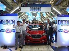 100,000 కార్లను ఉత్పత్తి చేసిన డాట్సన్ ఇండియా