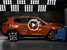 మేడిన్ ఇండియా జీప్ కంపాస్ క్రాష్ టెస్ట్: మతిపోగొట్టిన ఫలితాలు