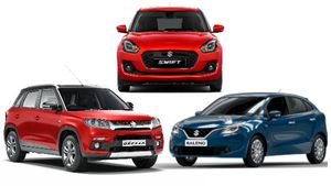 బాలెనో, వితారా బ్రిజా, స్విఫ్ట్ కార్లతో రోజుకు 5,000 విక్రయాలు జరిపిన మారుతి