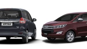 మారుతి ఎర్టిగా ఎమ్‌పీవీని తొక్కేసిన టయోటా ఇన్నోవా క్రిస్టా