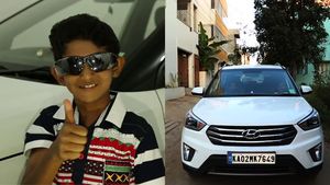 10-ఏళ్ల పిల్లాడు హ్యుందాయ్ కారును నడపడం చూసారా!:[వీడియో]
