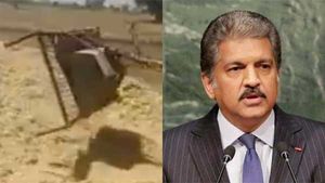 సాధారణ రైతును ప్రశంసించిన ఆనంద్ మహీంద్ర...ఎందుకో తెలుసా?