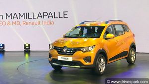 ట్రైబర్ ఎంపివి ని ఆవిష్కరించిన రెనాల్ట్... దగ్గరలో లాంచ్ కూడా... 