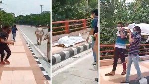 లాక్‌డౌన్ ఉల్లంఘించిన వారికి కొత్త  పనిష్మెంట్ [వీడియో]