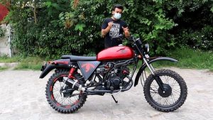 హీరో ప్యాషన్ ఎక్స్‌ప్రో మోటార్‌సైకిల్‌ని ఇలా మార్చేశారు!