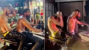 స్నానం చేయడానికి కూడా పబ్లిసిటీ.. పోలీసులు ఎంట్రీతో కథ మొత్తం రివర్స్