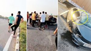 110 కి.మీ వేగంతో డివైడర్‌ను ఢీకొట్టిన టాటా టియాగో కారు.. ఏ ఫీచర్‌ కాపాడిందో తెలుసా? 