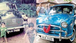 నాన్నకు ప్రేమతో 25 ఏళ్ల కిందటి కారుని గిఫ్ట్‌గా ఇచ్చిన కుమారులు..