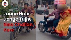 Viral video బైక్‌పై ‘త్రీ ఇడియట్స్‌' సీన్‌ రీ క్రియేట్‌.. స్ట్రాంగ్ కౌంటర్ ఇచ్చిన పోలీసులు..