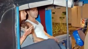 ఆటోలో స్టార్‌ హీరోతో కీర్తి సురేష్‌ చక్కర్లు.. కావాలనే అలా వెళ్లారా.. వైరల్‌ అవుతున్న వీడియో