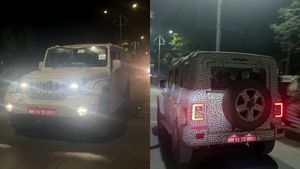 Mahindra Thar 5-డోర్‌ వేరియంట్ టెస్ట్‌ డ్రైవ్.. సన్‌రూఫ్‌, డిజైన్‌ మార్పులు సహా కీలక ఫీచర్లు!