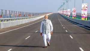 దేశంలోనే అతి పొడవైన వంతెన 'అటల్‌ సేతు'ను ప్రారంభించిన మోదీ.. ఈ బ్రిడ్జిలో ఏ టెక్నాలజీ ఉపయోగించారో తెలుసా.??