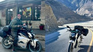 ఒక సంవత్సరం... 65,000 కిలోమీటర్లు! ఎలక్ట్రిక్ బైక్ వీరుడి అడ్వెంచర్ జర్నీ.. వైరల్ అవుతున్న హరీష్ కథ 