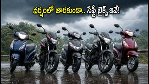 వర్షాకాలంలో రోడ్లపై జారకుండా ప్రయాణించాలా? సేఫ్టీ ఫీచర్లున్న బెస్ట్ బడ్జెట్ బైక్‌లు ఇవే!