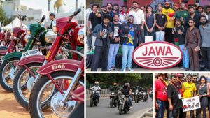 150 నగరాలు.. 7,500 మంది రైడర్లు.. 24 ఏళ్ల వారసత్వానికి సెల్యూట్.. ఘనంగా జావా-యెజ్డీ డే 