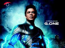 शाहरूख खान ने रॉ-वन में चलायी बैट-पॉड बाईक