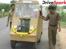 छात्रों ने बनाई शानदार कार, माइलेज 110 किलोमीटर प्रतिलीटर