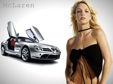 ब्रिटनी स्‍पीयर्स की सवारी मैकलेरेन