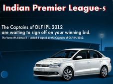 फौक्‍सवेगन आईपीएल-5 में प्राप्‍त‍ नीलामी की राशी दान करेगा