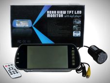 कार रियर व्‍यू कैमरा एंड स्‍क्रीन