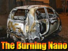 टाटा नैनो फिर बनी 'द बर्निंग कार'