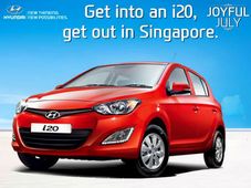 खरीदें ह्युंडई आई 20 और पायें सिंगापुर जाने का मौका