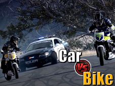 इस कार और बाइक के स्‍टंट को देख दंग रह जायेंगे