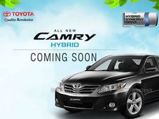 टोयोटा फेसबुक अपडेट, आ रही है हाइब्रिड कैमरी