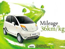टाटा ने पेश की नैनो सीएनजी, 36 किलोमीटर का देगी माइलेज