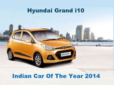 ह्युंडई ग्रांड आई10 को मिला कार ऑफ द ईअर का अवार्ड