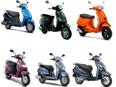 125 सीसी स्कूटरों में से चुनिये अपनी पसंद