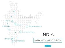 उबर ने 7 नये शहरों में शुरू किया कैब सर्विस