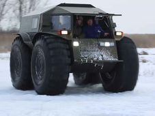 अद्भुत : पानी पर चल सकता है 3 हजार पाउंंड वाला यह रूसी व्‍हीकल !