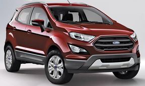भारत की बेस्‍ट सेलिंग SUVs में से एक फोर्ड इकोस्पोर्ट के 2017 मॉडल की स्पाइड तस्वीरें हुईं जारी