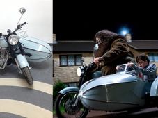 500cc वाली रॉयल एनफील्ड की हैरी पॉटर मूवी में इस्तेमाल हुई यह बुलट म्यूज़ियम में हो रही डिस्प्ले 