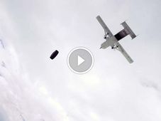 Video में देखिए क्या हुआ जब 10,000 फीट ऊपर से गिराया गया यह टायर 