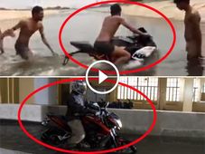 केटीएम आरसी 390 और बजाज पल्सर 200 एनएस को क्या पानी में चलाना है सुरक्षित?