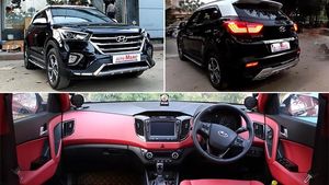 हुंडई क्रेटा का मॉडिफिकेशन कर दिया ऐसा लुक, देखे तस्वीरें