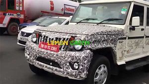 नई महिंद्रा बोलेरो बीएस-6 टेस्टिंग के दौरान दिखी, जल्द ही होनी है लॉन्च