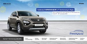 टाटा हैरियर की पहली सालगिरह, ग्राहकों को मिलेंगे ये फायदे