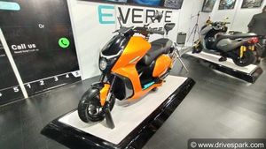एवर्व मोटर्स ने ईएफ1 इलेक्ट्रिक स्कूटर कांसेप्ट को ऑटो एक्सपो में किया गया पेश